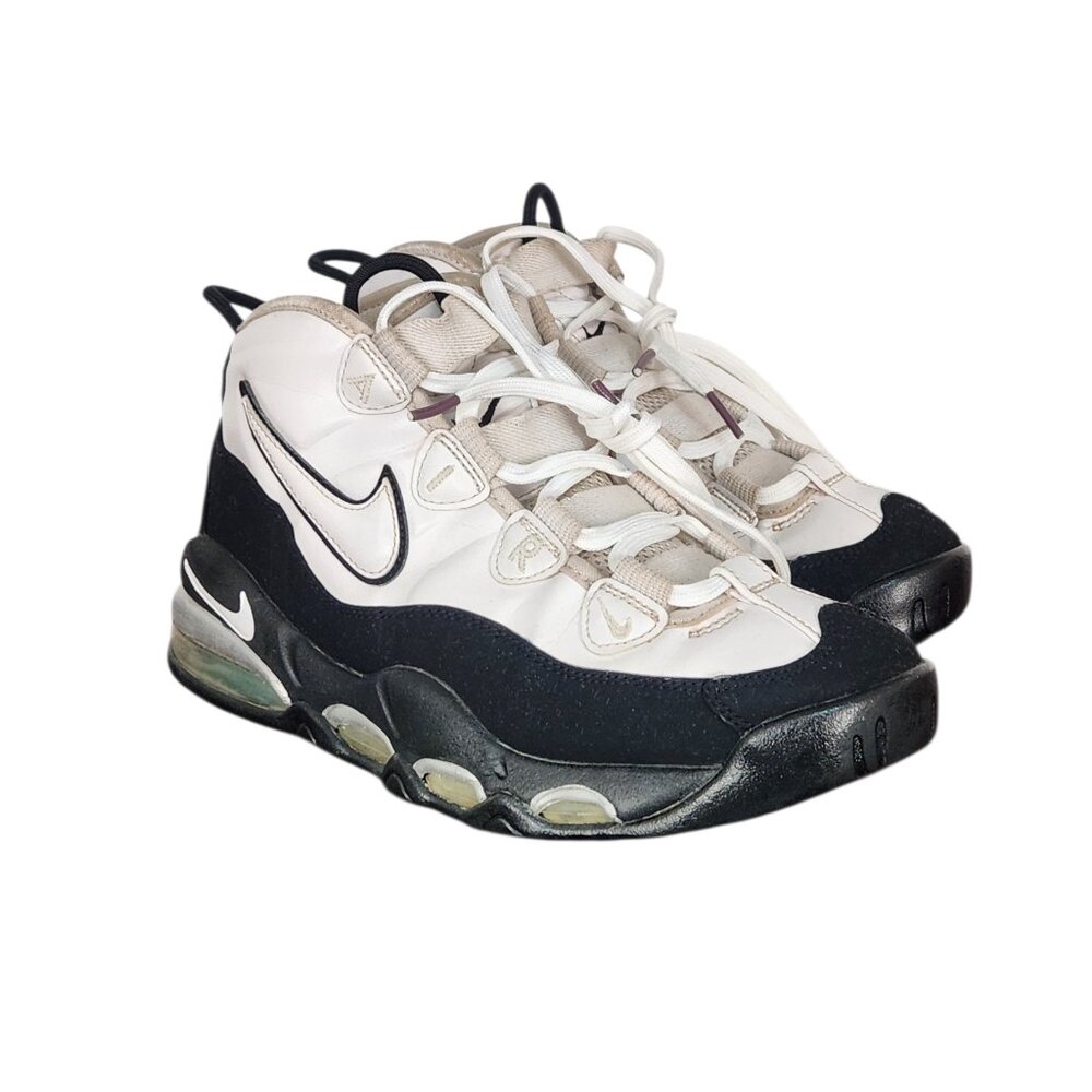 Nike Air Max Uptempo 95 White Black 311090-100 basketball Sneakers Men's Size 8